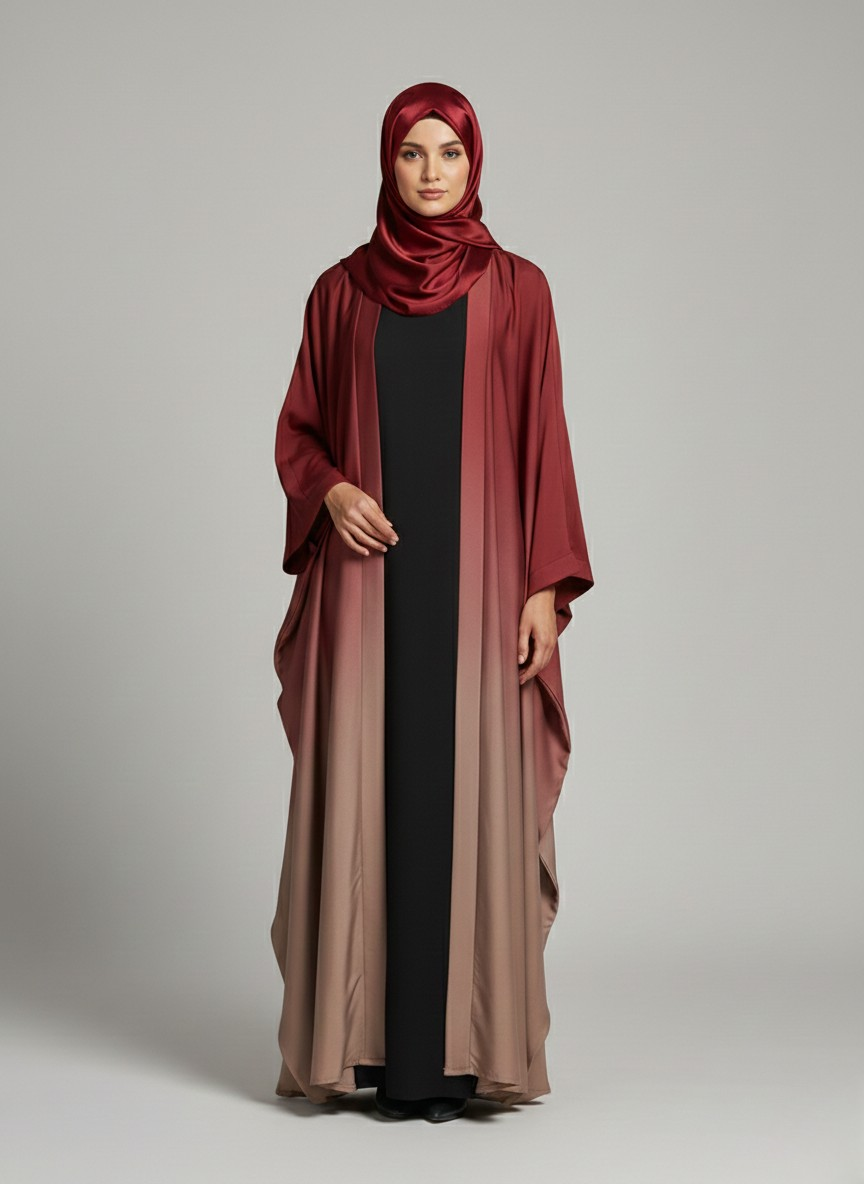 Elvona | Double Kaftaan Abaya