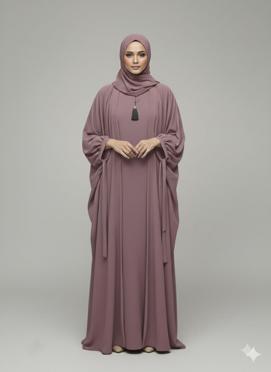 Misty Rose | Tie Kaftan