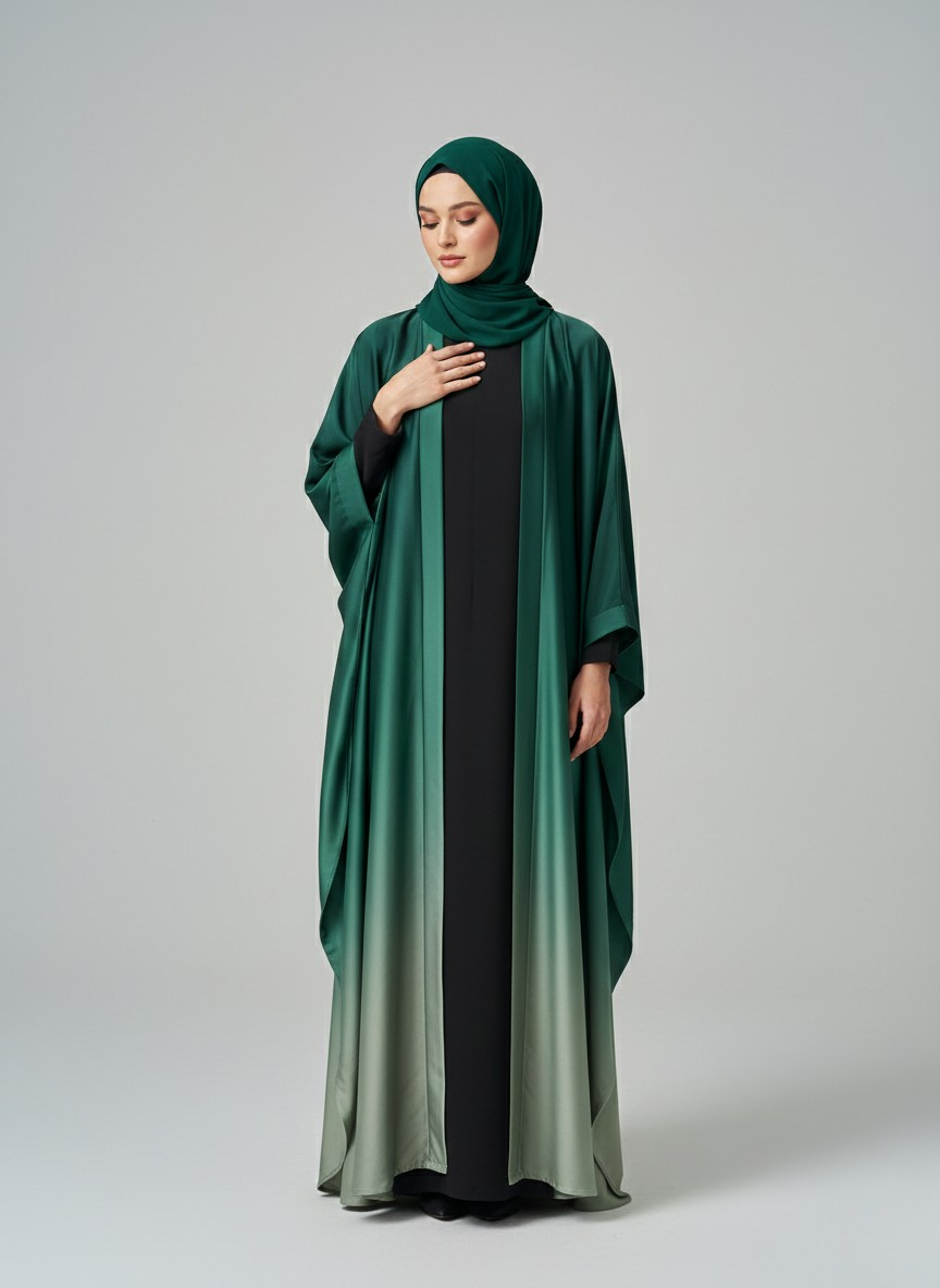 Zireya | Double Kaftaan Abaya