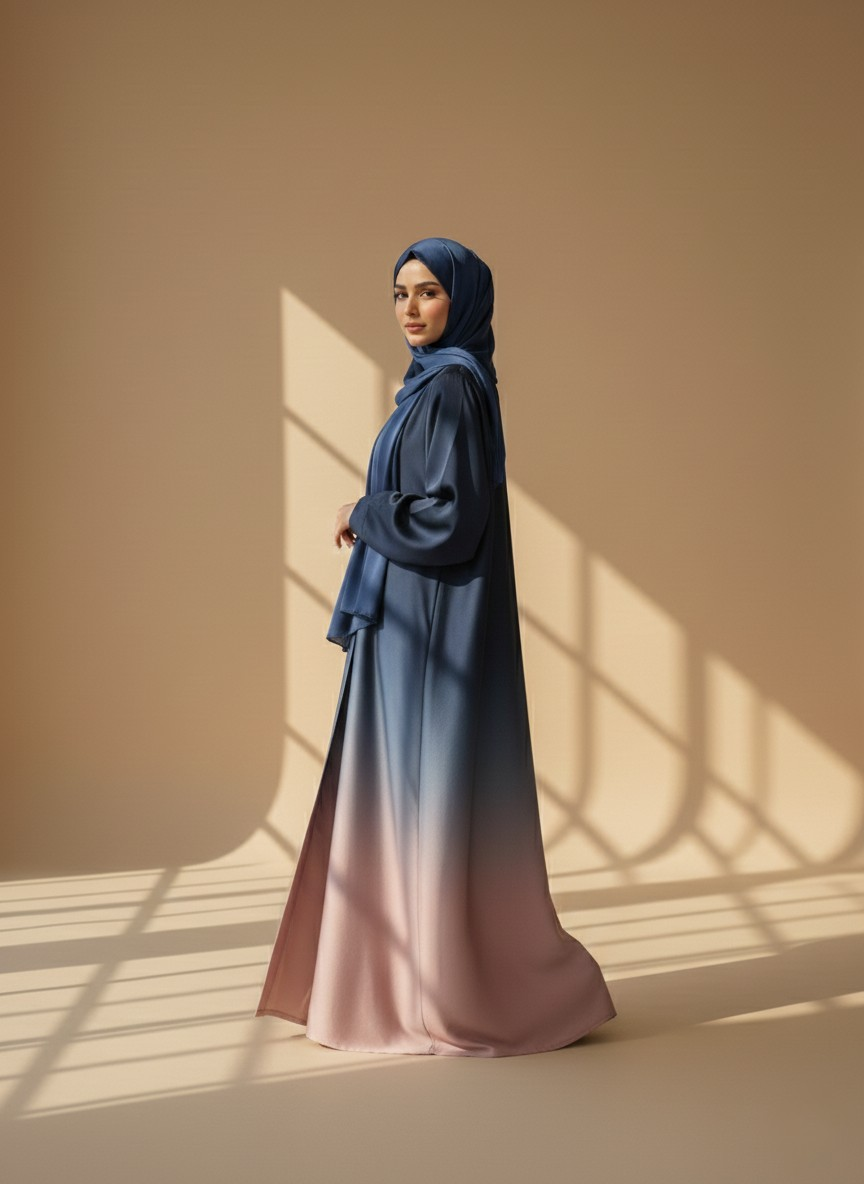 Marvelle | Dual Tone Abaya
