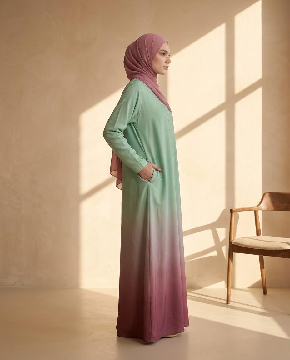 Zephyr | Dual Tone Abaya