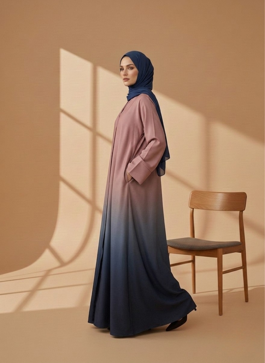 Ravelle | Dual-tone Abaya