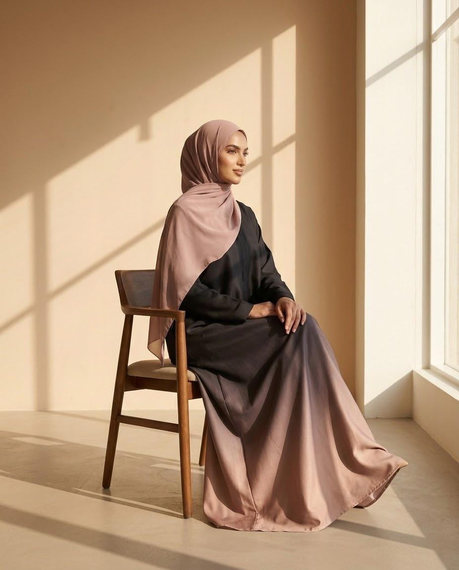 Eklipse | Dual Tone Abaya