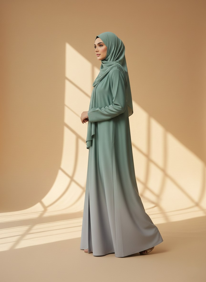 Arvelle | Dual Tone Abaya