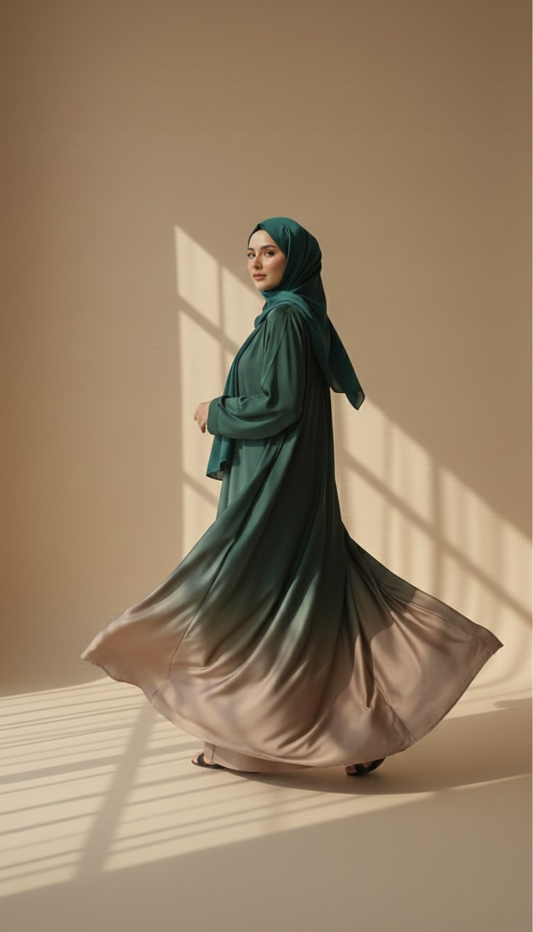 Serelle | Dual Tone Abaya