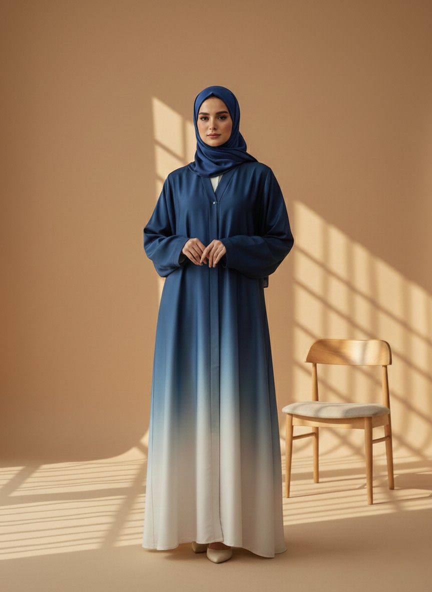 Zerul | Dual Tone Abaya