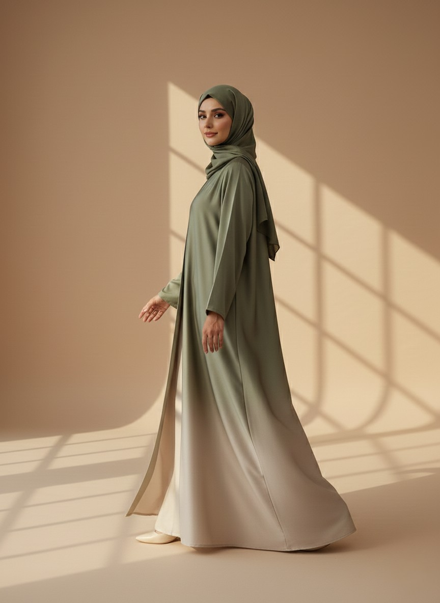 Orvelle | Dual Tone Abaya