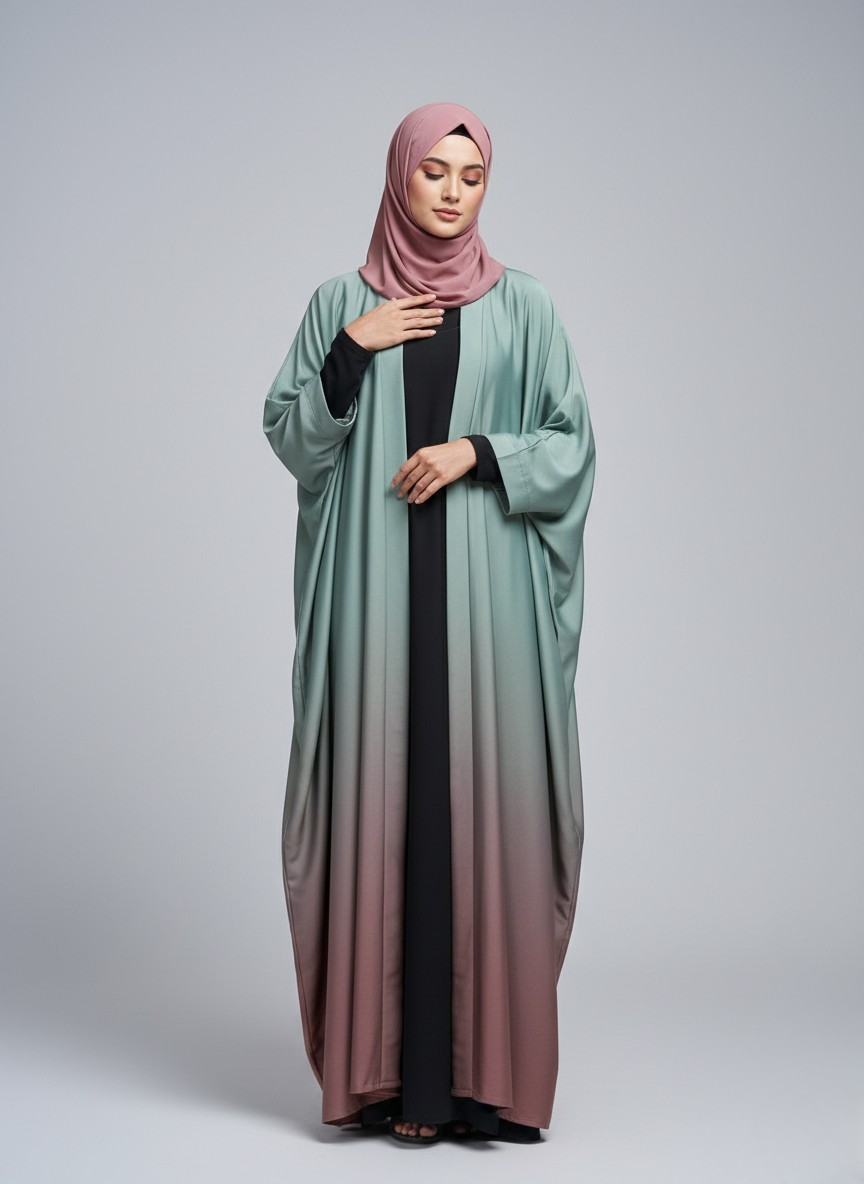 Zayrah | Double Kaftaan Abaya