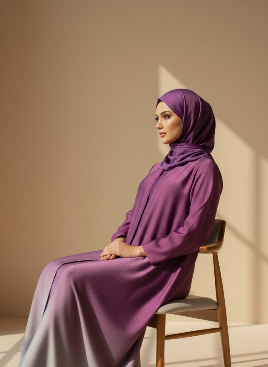 Vesra | Dual Tone Abaya