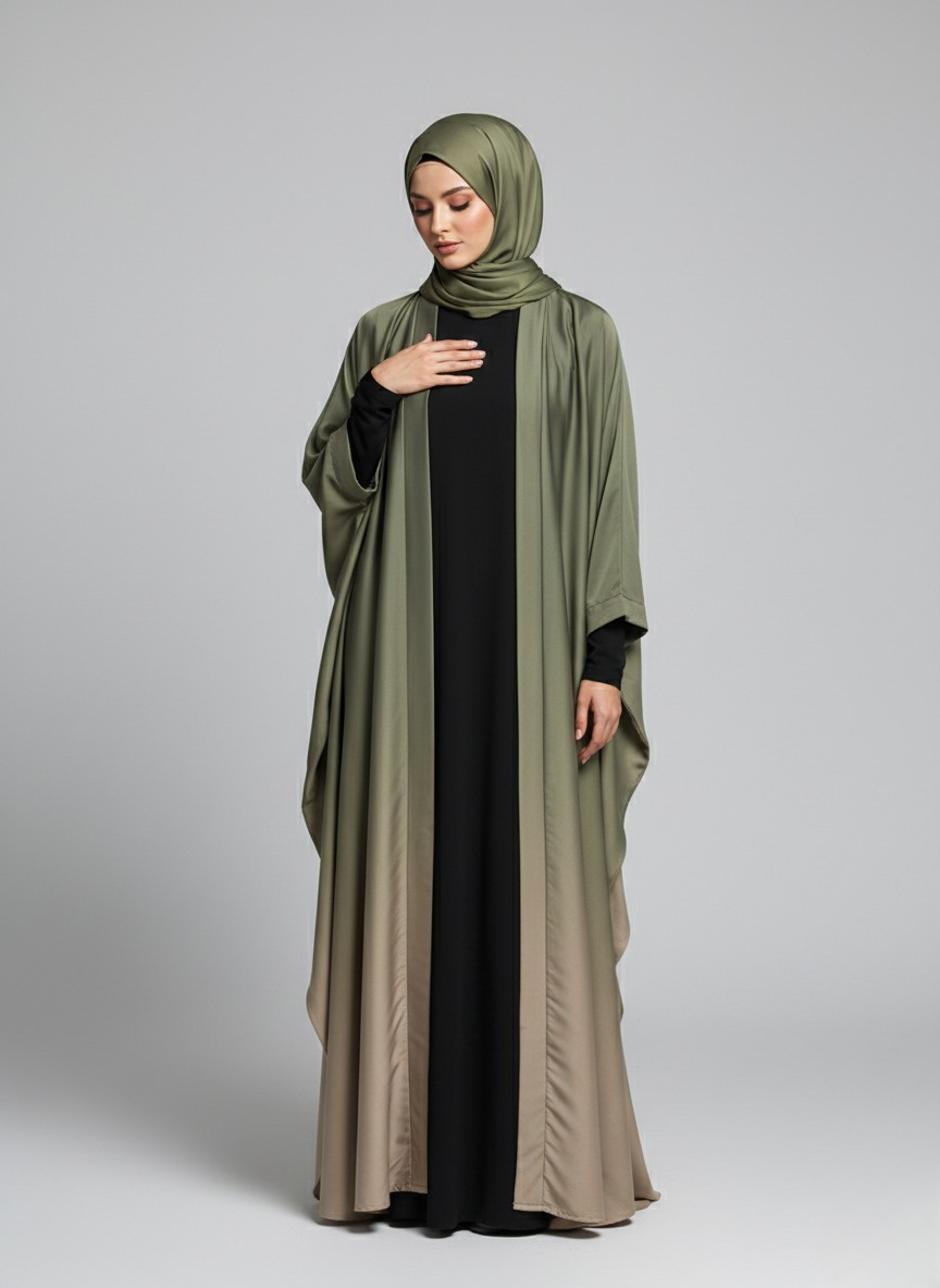 Orvelle | Double Kaftaan Abaya