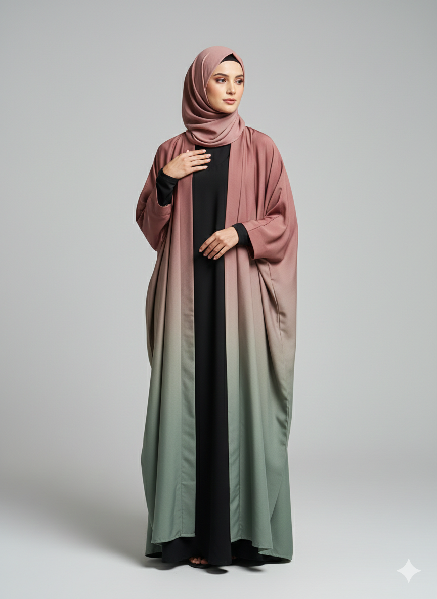 Safira | Double Kaftaan Abaya