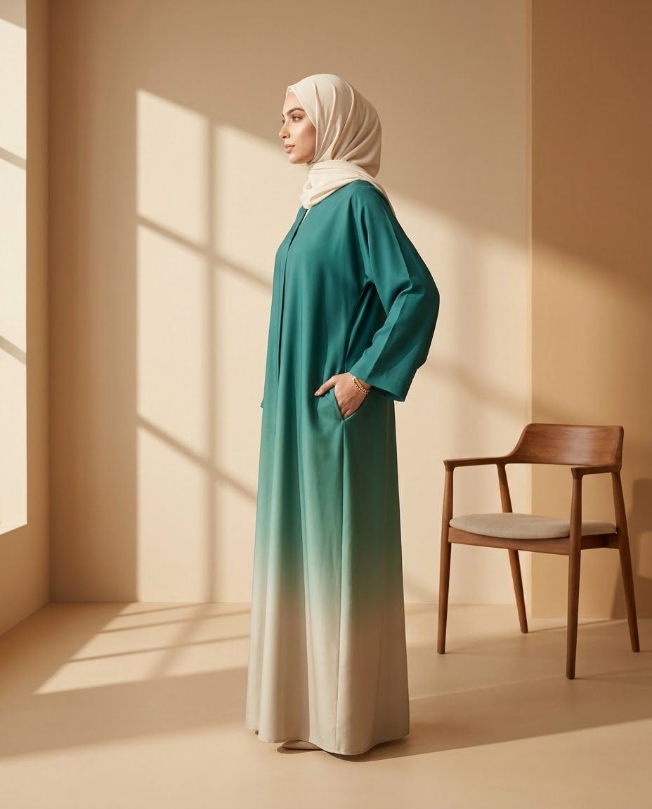 Oasis | Dual Tone Abaya