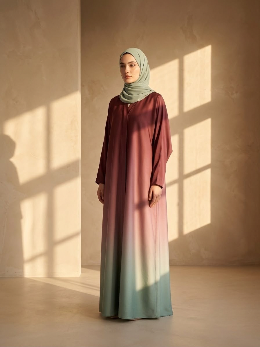 Sovenna | Dual Tone Abaya