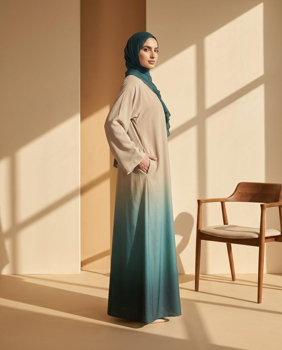 Solstice | Dual Tone Abaya