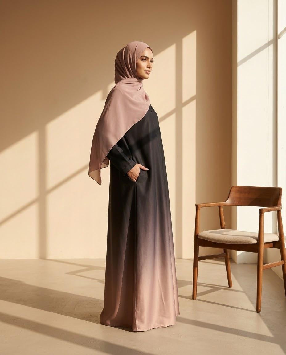 Eklipse | Dual Tone Abaya