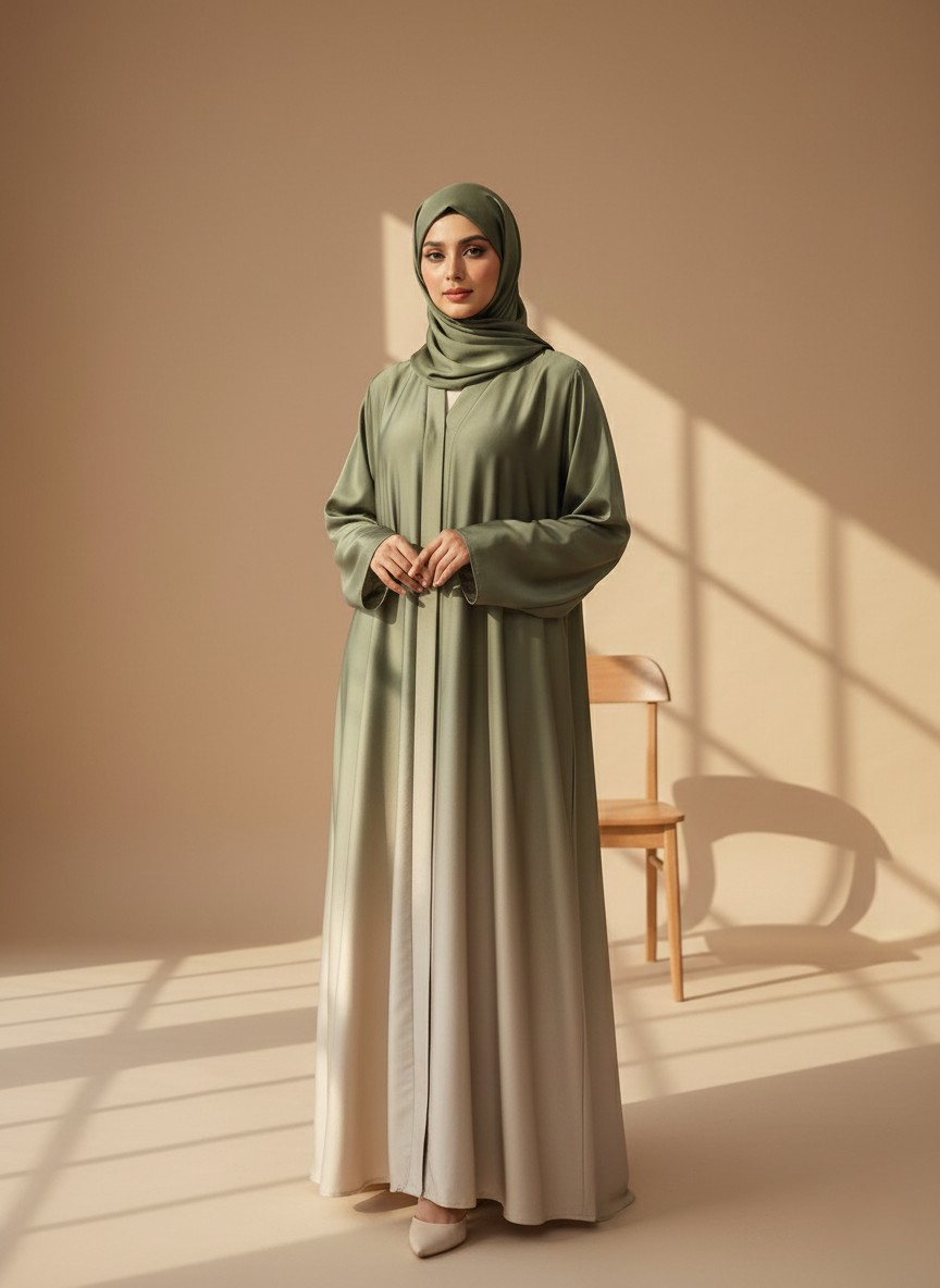Orvelle | Dual Tone Abaya