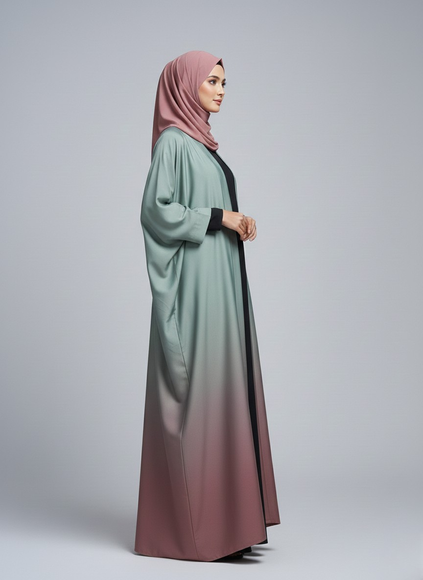 Zayrah | Double Kaftaan Abaya
