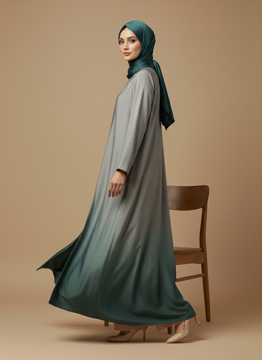 Velisse | Dual-tone Abaya – Labash