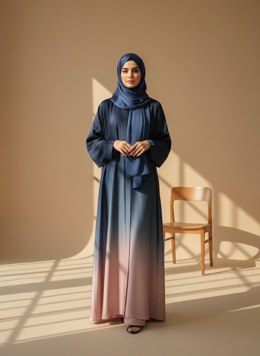 Marvelle | Dual Tone Abaya