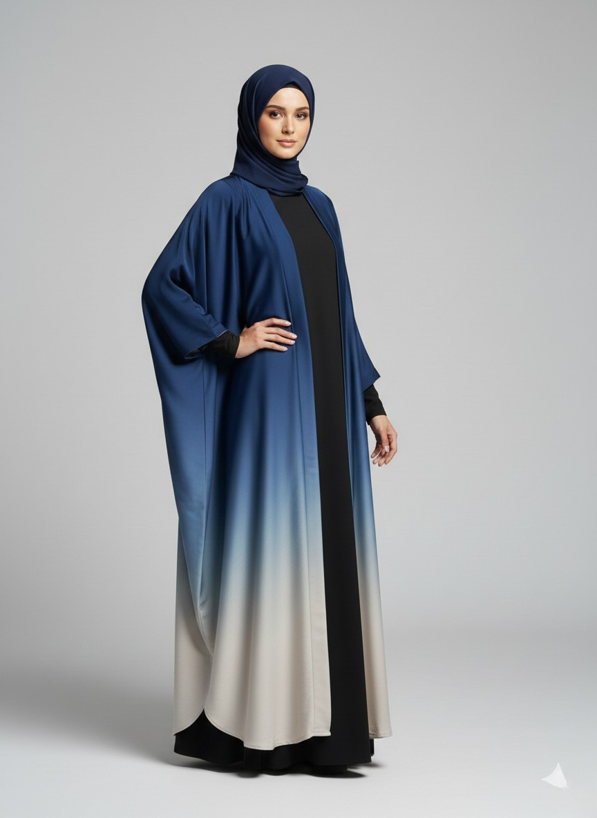 Zerul | Double Kaftaan Abaya