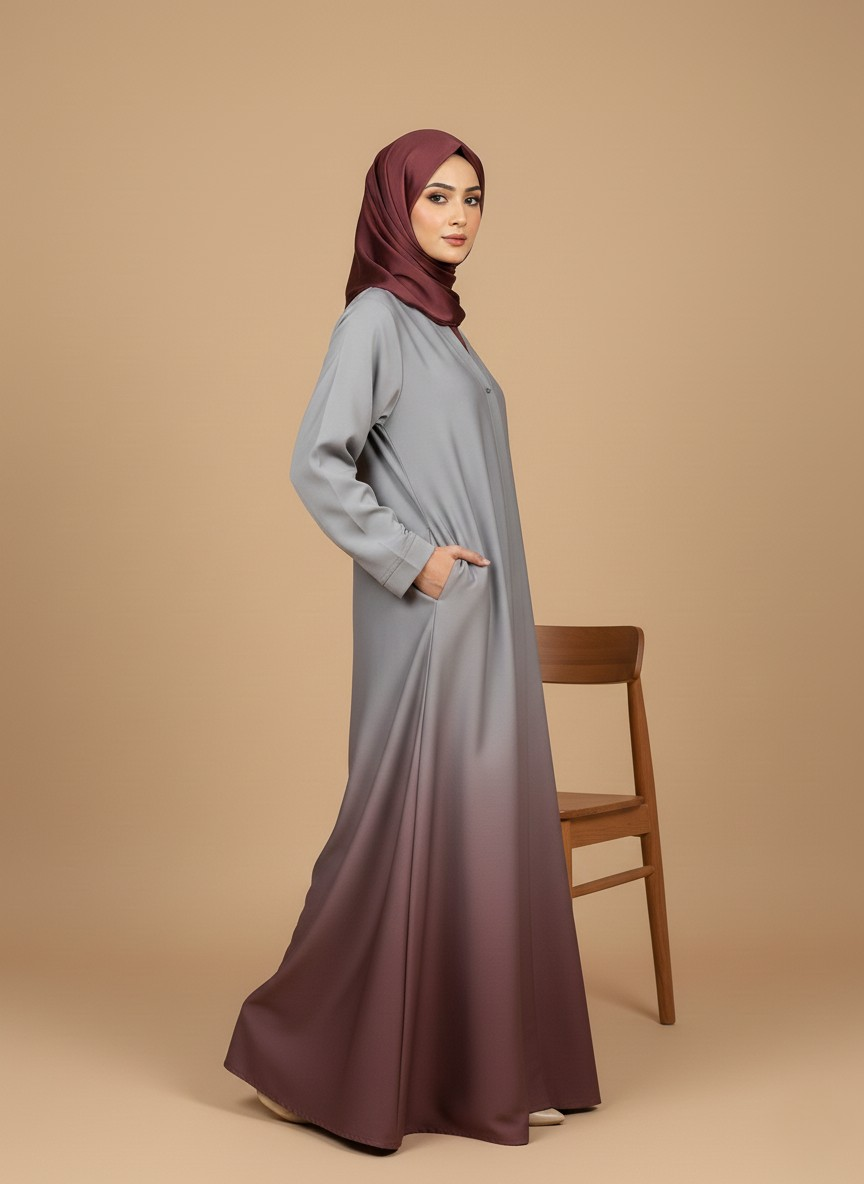 Zelor | Dual-tone Abaya