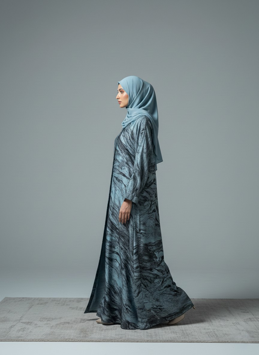 Cyan | Oreo Print