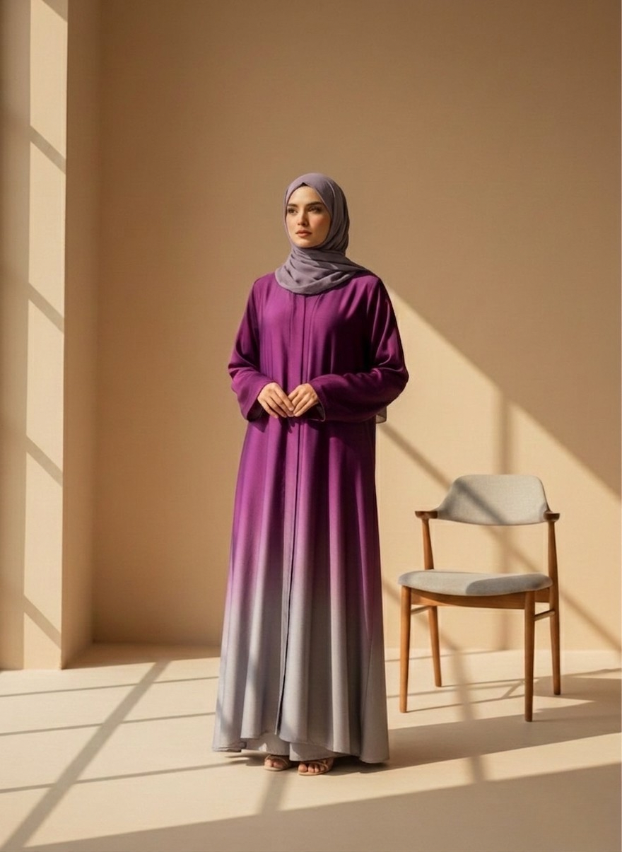 Vesra | Dual Tone Abaya