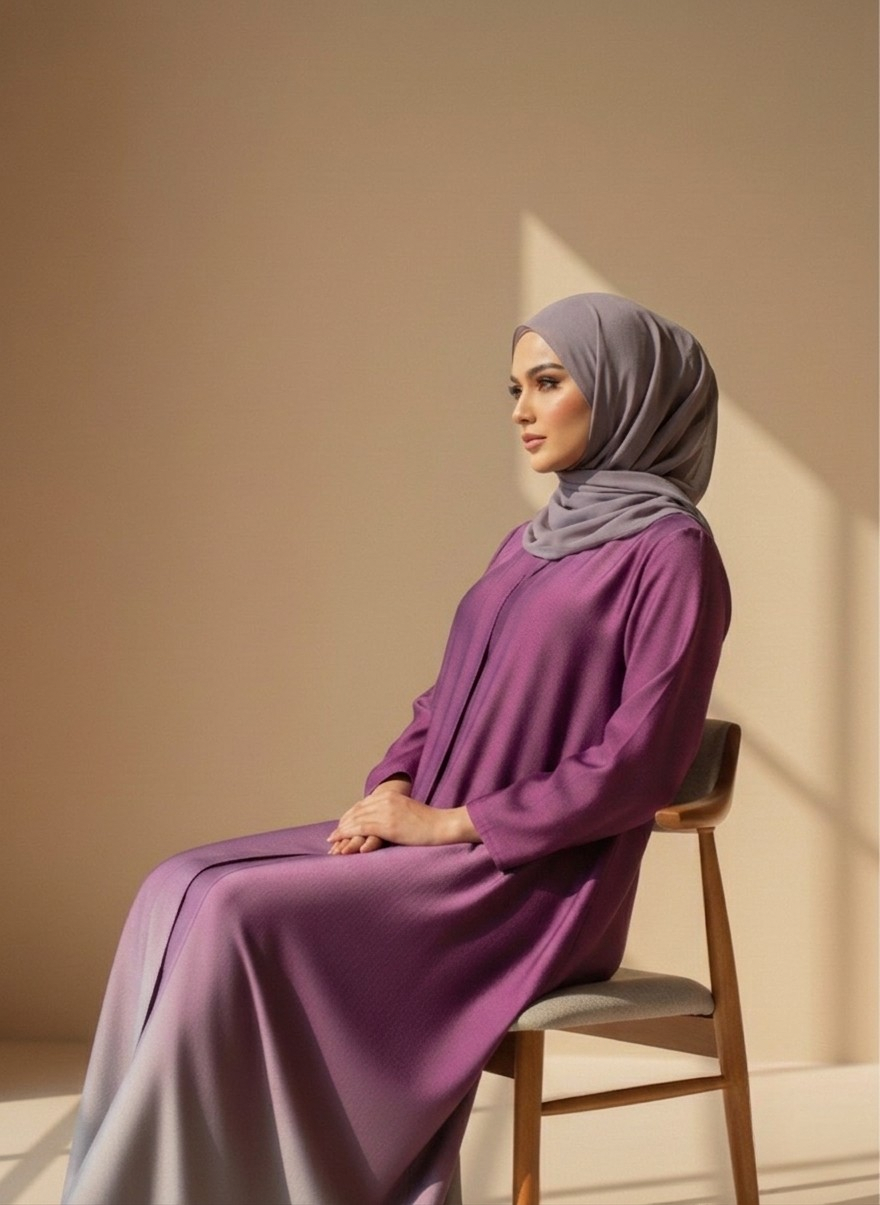 Vesra | Dual Tone Abaya