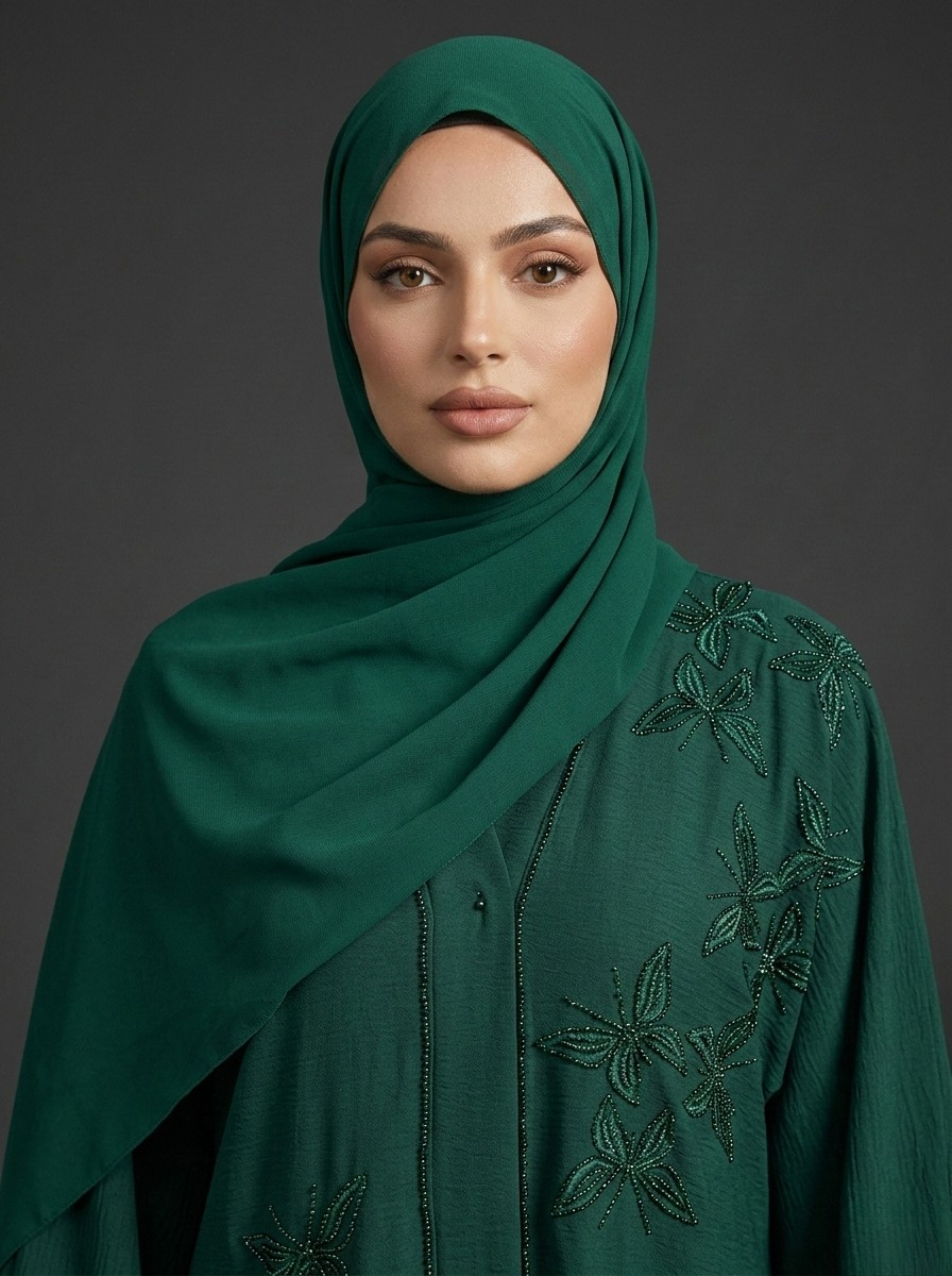 Emerald Farasha - Luxe Abaya