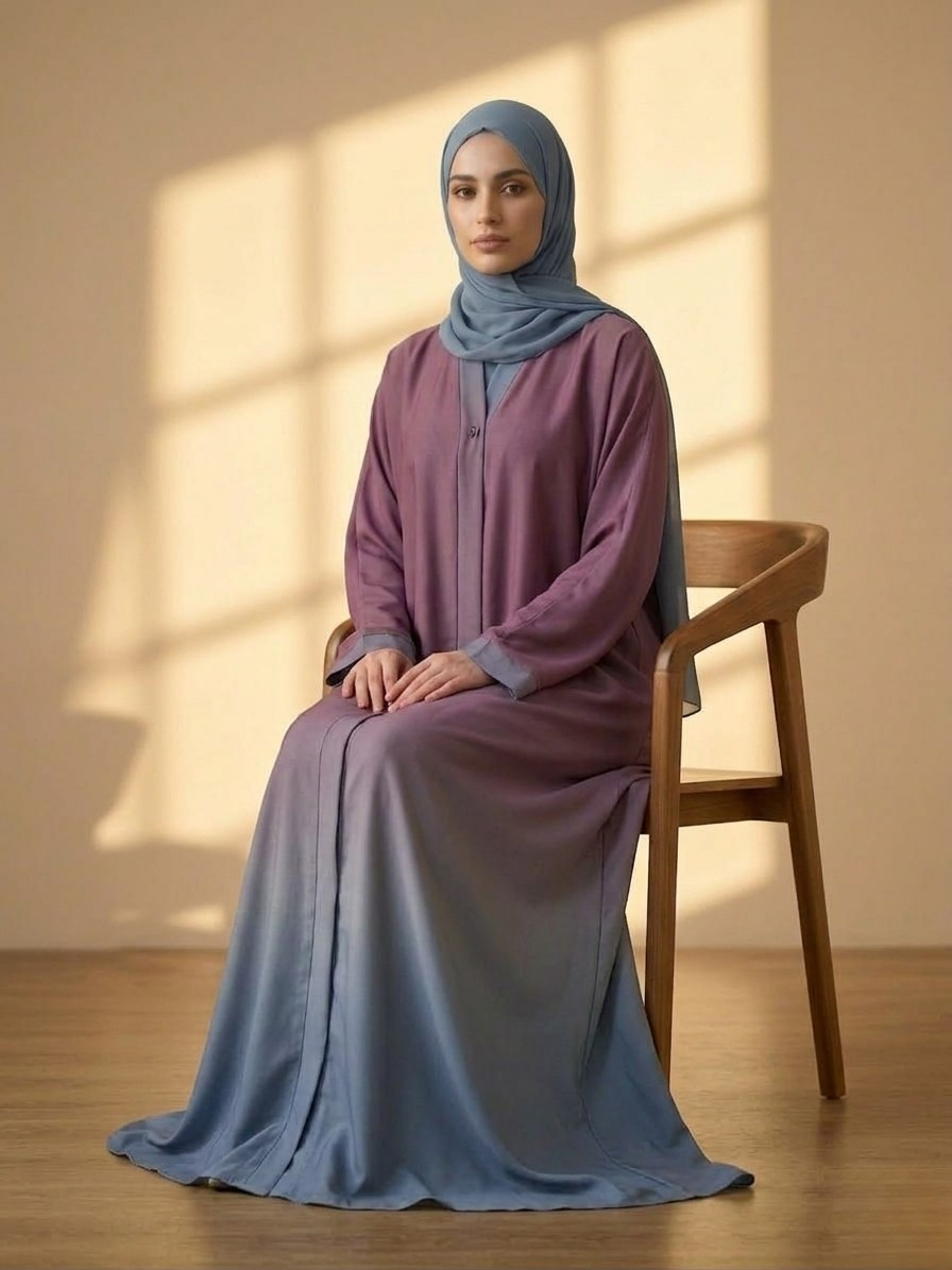 Estelle | Dual-tone Abaya