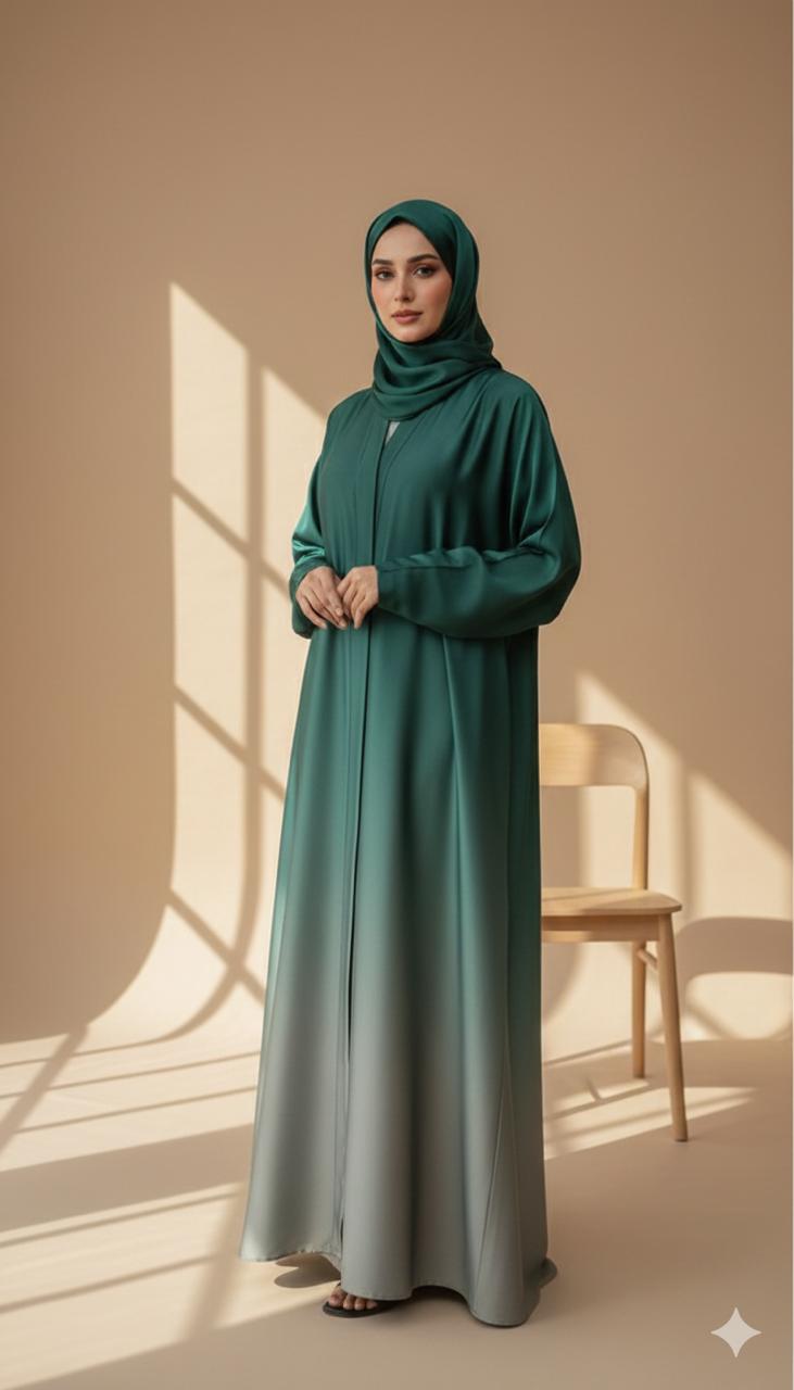 Zireya | Dual Tone Abaya